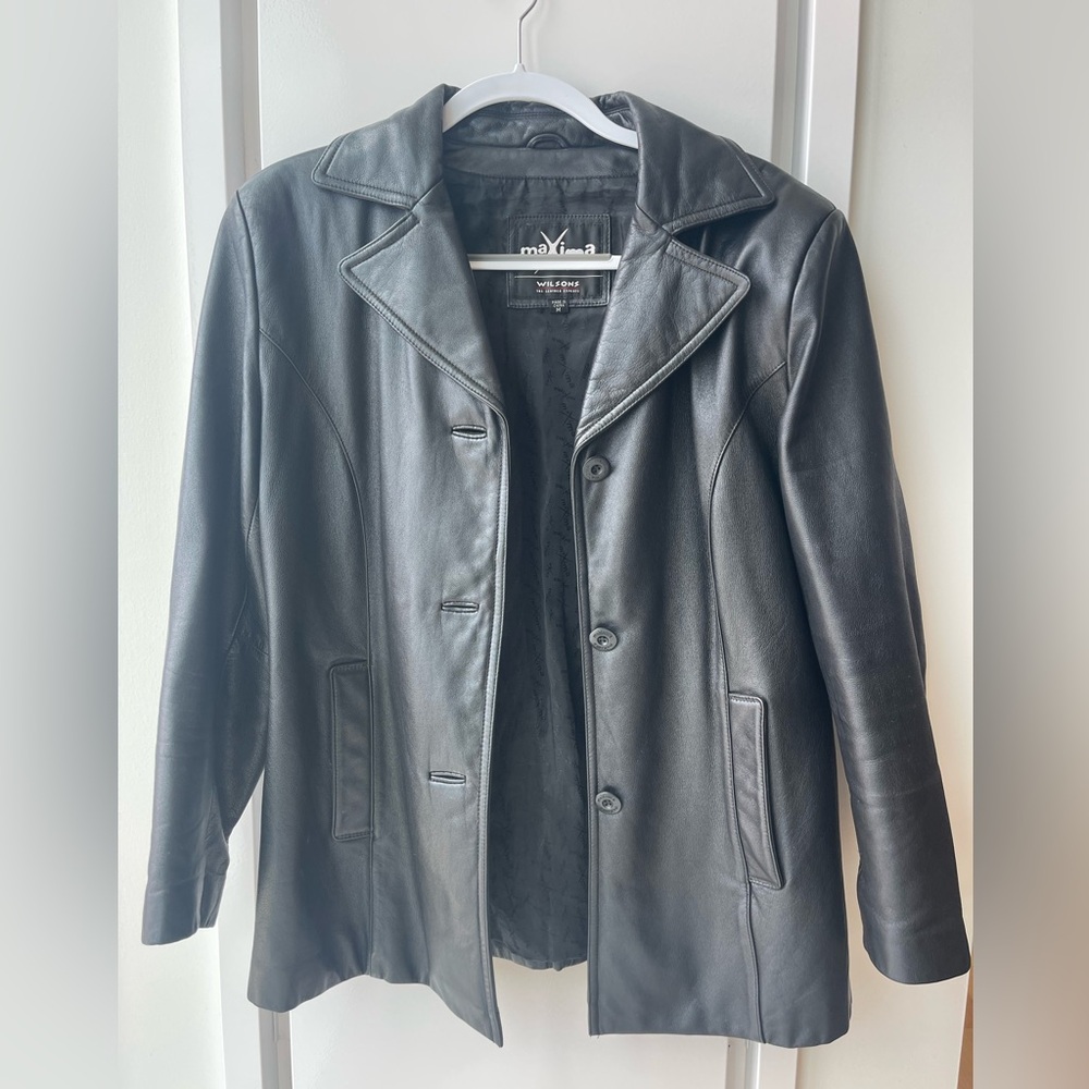 Wilson’s Leather Jacket Blazer